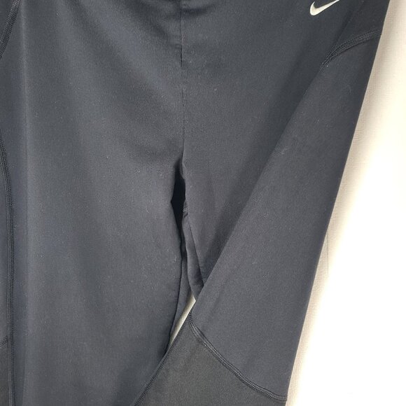 Nike Women's Black Dri-FIT Straight Leg Yoga Athletic Pull-On Pants Size S - Picture 9 of 11